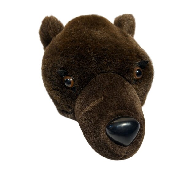 Disney Other - Disneyland Resort Childs Hat Realistic Grizzly Bear Plush
